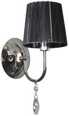 Wall lamp black 1xE14 Sorento Candellux 21-38036