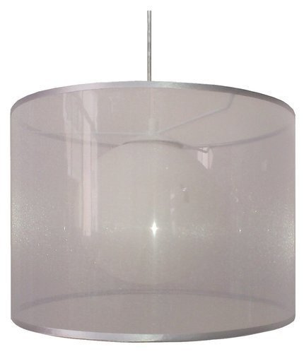 Hanging ceiling lamp 1X60W E27 silver CHICAGO 31-24916