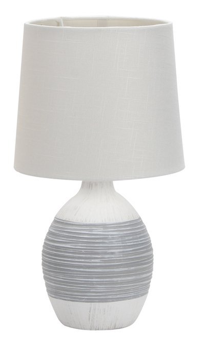 Ambon Candellux 41-78575 gray ceramic bedside table lamp