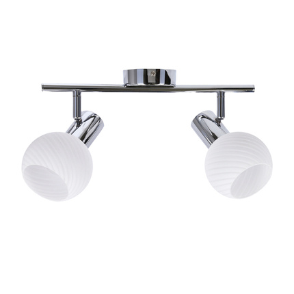 Candellux Turno 92-94202 wall lamp, E14 chrome strip