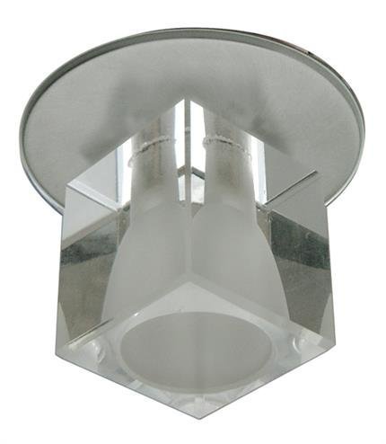Ceiling light Candellux G4 fixed crystal satin nickel 20 W
