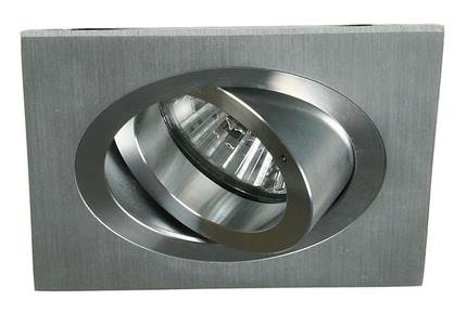 Ceiling luminaire Candellux satin nickel aluminum tiltable