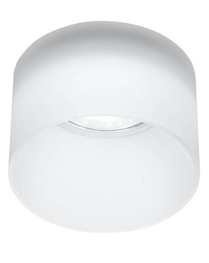 Ceiling luminaire frozen acrylic tube eyelet GU10 Candellux 2273679