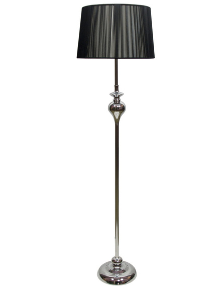 Floor lamp black thread lampshade 1xE27 Gillenia Candellux 51-21420