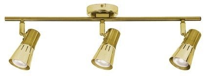 Gold ceiling lamp 3xE14 Arena 93-94769 51cm