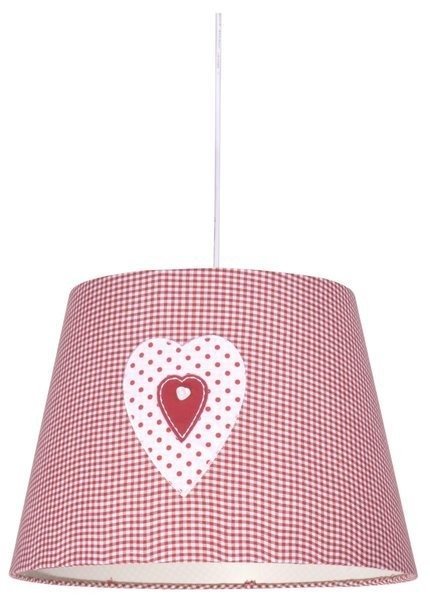 Hanging ceiling lamp 1X60W E27 pink SWEET 31-07179