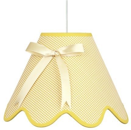 Hanging ceiling lamp candellux lola 31-04673 e27 yellow