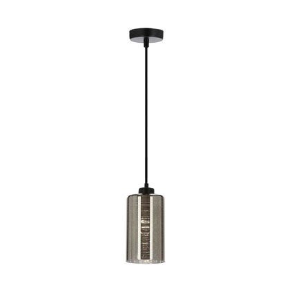 Hanging ceiling lamp chrome glass 1xE27 Cox Candellux 31-53862