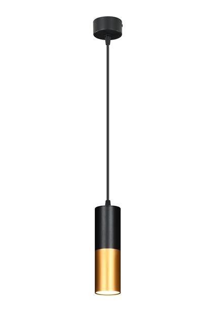 Hanging tube Candellux black gold 31-77677