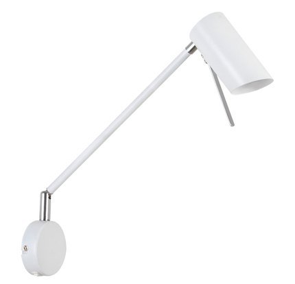 Matt white adjustable rotary wall lamp GU10 40W Milly Candellux 21-73907