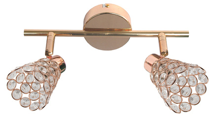 WALL LAMP CANDELLUX GLOSSY 92-97449 STRIP G9 rose gold