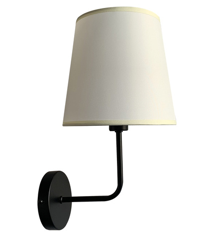 Wall lamp black and beige matte Pasteri 21-01344