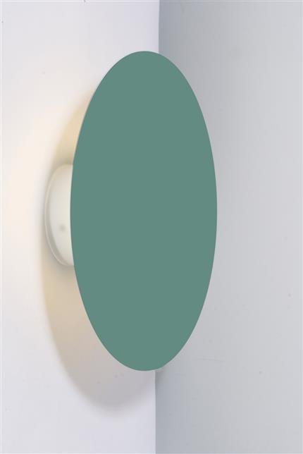 Wall lamp green metal LED 6W 150mm Holar Ledea 50433249