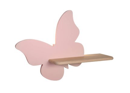 Wall lamp sconce 5W LED 4000K Kids pink BUTTERFLY 21-84897