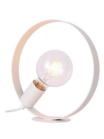 White metal table lamp Nexo Ledea 50501201