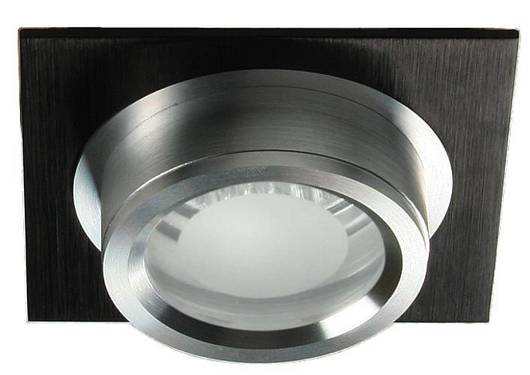 Aluminum ceiling luminaire black satin SC-02 2210502