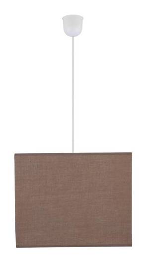 Basic 31-06110 brown square pendant lamp