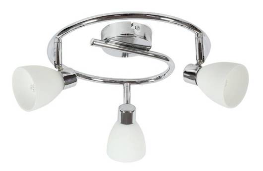 Candellux 98-66633 spiral ceiling lamp E14 grey