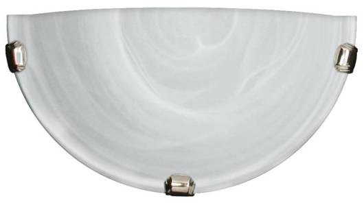 Candellux Duna 11-38671 Ceiling Lamp Plafon1/2 White Chrome Handle 60W