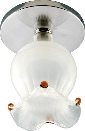 Candellux Sk-38 Ceiling Fixture Fixed Glass Flower Bell