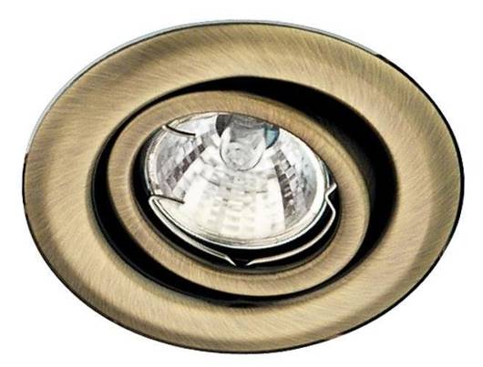 Candellux ceiling luminaire round movable patina 2260928