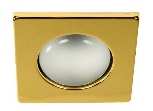 Candellux fixed gold square ceiling luminaire 2276605