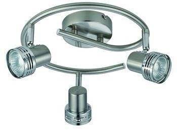 Ceiling lamp 3x50W GU10 chrome Metro Spirala Candellux 98-05444