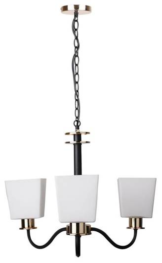 Ceiling lamp 3xE27 SCHUBERT 33-74232 black