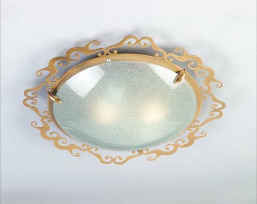 Ceiling lamp Candellux 10-39074 Casablanca plafond 2X60W E27 38 cm patina 