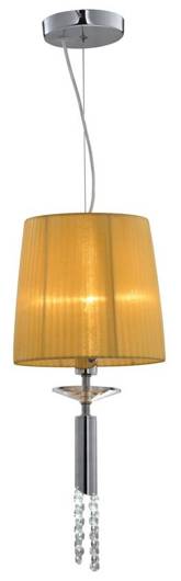 Ceiling lamp Candellux 31-23087 Dual 1X40W E27 led yellow