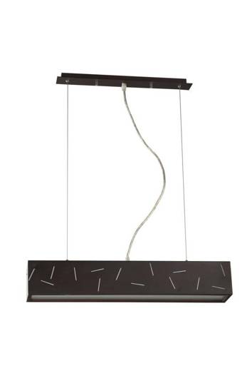 Ceiling lamp Candellux 31-50451 Office beam 14W T5 metal wenge 600X100X1125MM