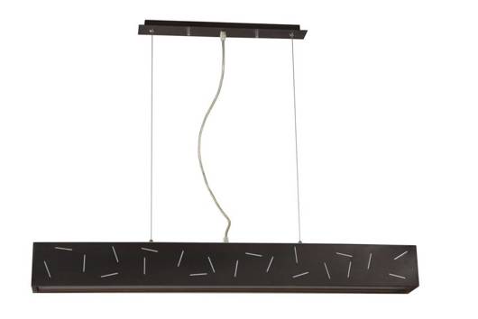 Ceiling lamp Candellux 31-50512 Office beam 21W T5 metal wenge 900X100X1125MM