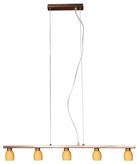 Ceiling lamp Candellux 35-10691 Dakota 5X40W G9 copper