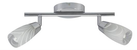 Ceiling lamp Candellux 92-28320 Laufer strip 2X40W G9 chrome