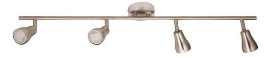 Ceiling lamp Candellux 94-16259 Jawa strip 4X7W GU10 Energo matt nickel