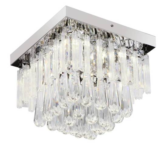 Ceiling lamp Candellux 98-44785 Vidro plafond 18W led chrome