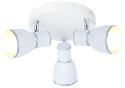 Ceiling lamp candellux fido 98-63397 plafond e14 white + chrome