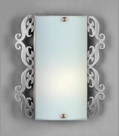 Ceiling lamp plafond 1X60W E27 22X25cm satin CASABLANCA 