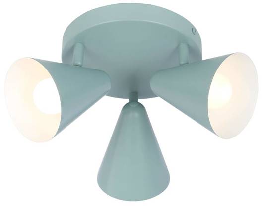 Ceiling lamp plafond 3X40W E14 gray mat AMOR 98-63328