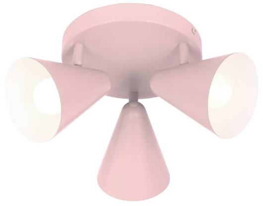 Ceiling lamp plafond 3X40W E14 light pink AMOR 98-68811