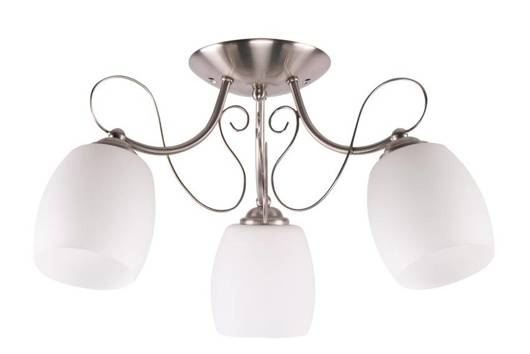 Ceiling lamp with white glass shades Amba 33-78025