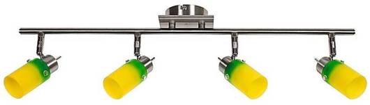 Ceiling lamp yellow-green strip 4xG9 Verdi 94-85507