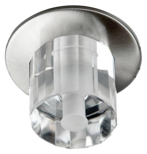 Ceiling luminaire Candellux Sk-07 G4 satin nickel crystal