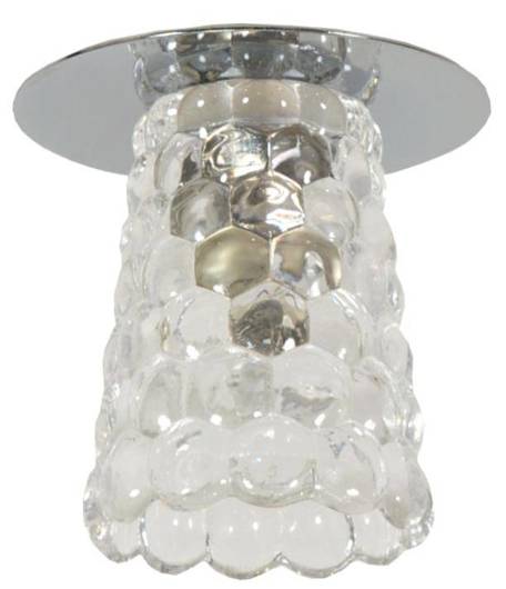 Ceiling luminaire chrome clear crystal 40W G9 SK-75 Candellux 2203997