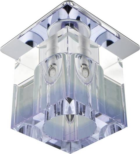 Ceiling luminaire crystal purple/chrome G4 20W SK-19 Candellux 2279971