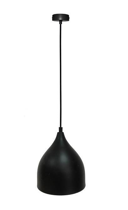 HANGING LAMP YSTAD 170mm LEDEA 50101268 E27 40W METAL BLACK