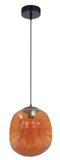 Hanging ceiling lamp 1X60W E27 orange CLUB 31-51233