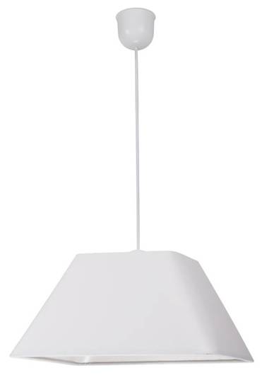 Hanging ceiling lamp 1X60W E27 white ROBIN 31-57518