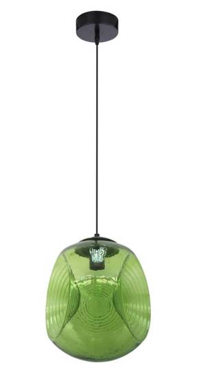 Hanging ceiling lamp Candellux Club 31-51226 E27 green