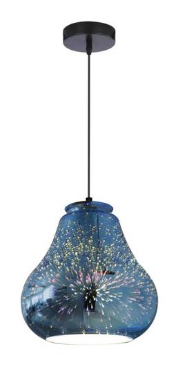 Hanging ceiling lamp candellux galactic 31-56108 e27 3d